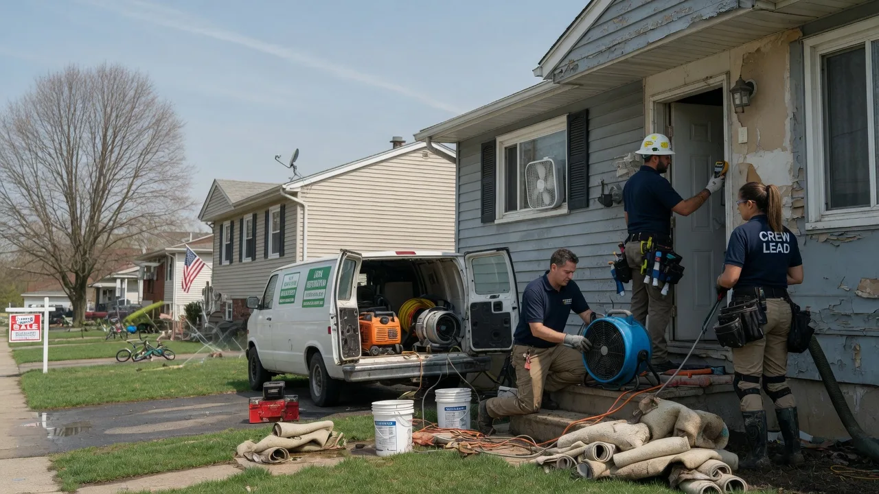 Flood Cleanup in South Cairo, NY near me